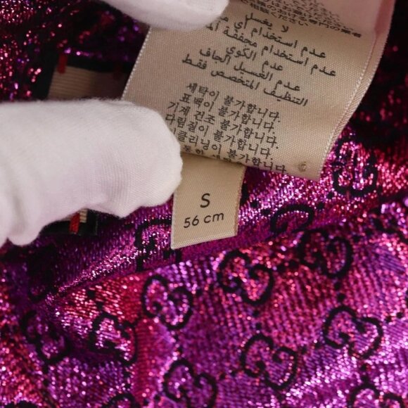 GUCCI Bucket Hat Nylon S Pink 697361 Auth am9146V - Picture 14 of 14